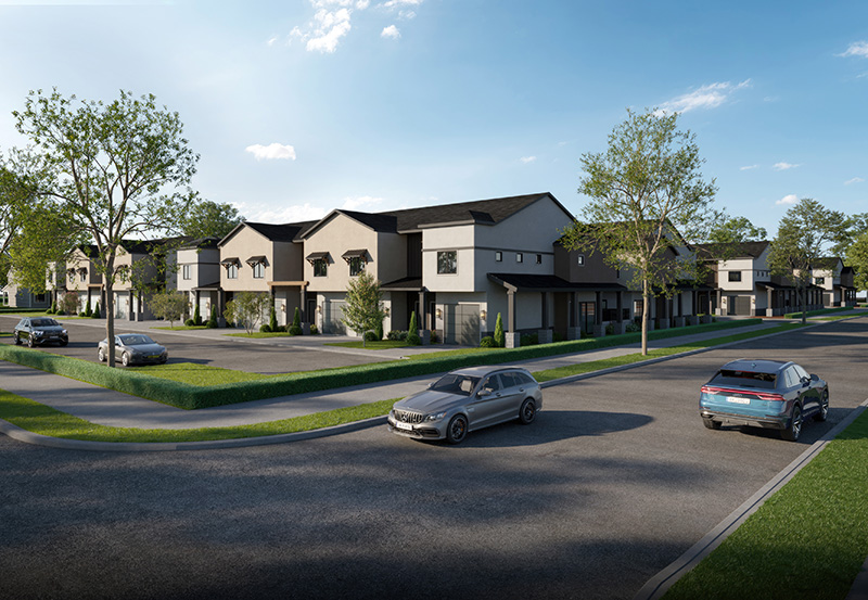 Canyon Townhomes &mdash; 57 unit Class-A community in Phoenix AZ by NextGen Properties